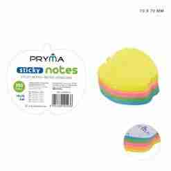 Pryma Sticky Notes Mela 70x70mm 300ff Fluo