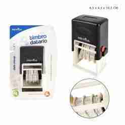 Pryma Timbro Datario Manuale 6.5x4.3x10.5cm Bl.