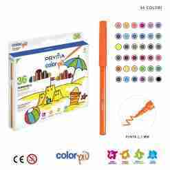 Pryma Pennarelli Colorpiu 36pz Bl.
