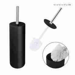 Dc Casa P/Scopino Wc Plast. 9.1x9.1x37.2cm Nero