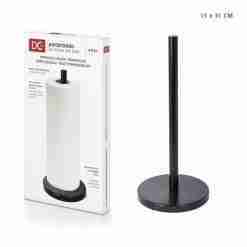 Dc Casa Portarotolo Da Tavolo 15x33cm Nero