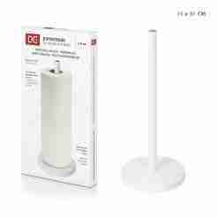 Dc Casa Portarotolo Da Tavolo 15x31cm Bianco