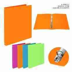 Pryma Brio Raccoglitore Ppl 4anelli 30mm A4 D4