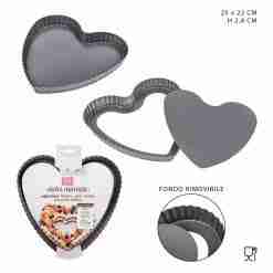 Dc Casa Stampo Cuore A/Ader.Rimovibile 25x22x2.8