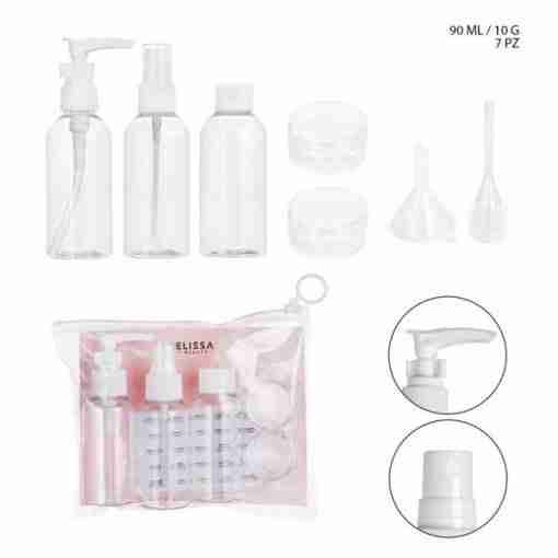 Melissa Bottiglie Viaggio Plastica 7pz