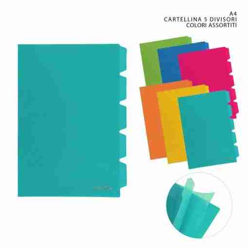 Pryma L/Color Cartellina A L C/Divisori A4