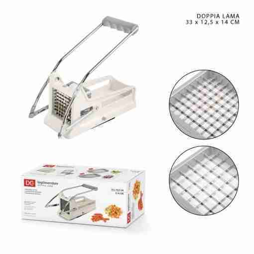 Dc Casa Taglia Verdure 2lama 33x12.5x14cm