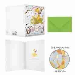 Pryma Biglietto Compleanno Giraffa
