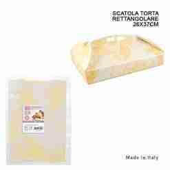 Dc Casa Scatola Torta Rettang. 26x37cm