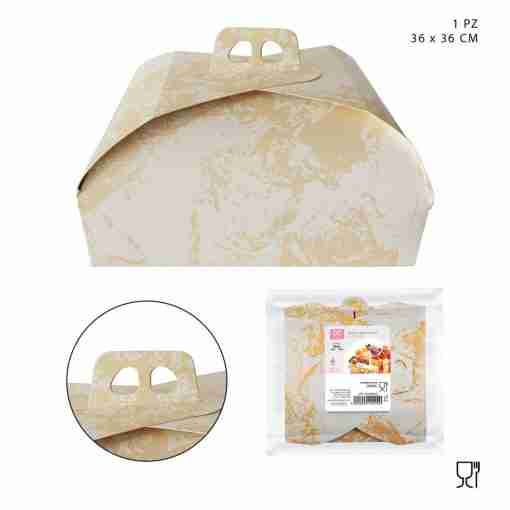 Dc Casa Scatola Torta 36x36cm