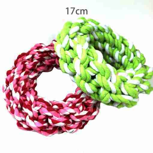 Bps-2077 Cerchio Intrecciato Giocatoli Per Cani 17cm/250g
