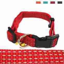 Bps-2657 Collari Riflettenti Per Cane 10mm*20/30cm