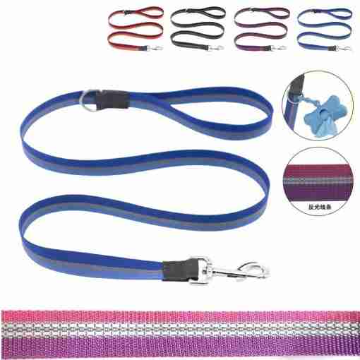 Bps-3901 Guinzaglio Per Cane 20mm X 120cm