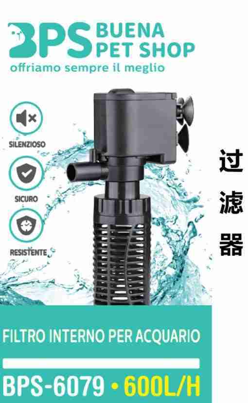 Bps-6079 Filtro Interno Per Acquario