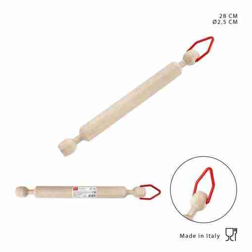 Dc Casa Mattarello Legno Naturale 28cm D2.5cm