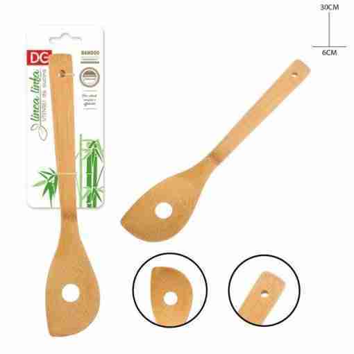 Dc Casa Mestolo Forato Bamboo 30x6x0.8cm