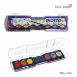 Giotto Acquerelli Metal 8pz