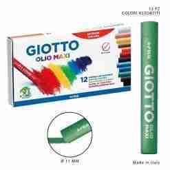 Giotto Pastelli Olio Maxi 12pz