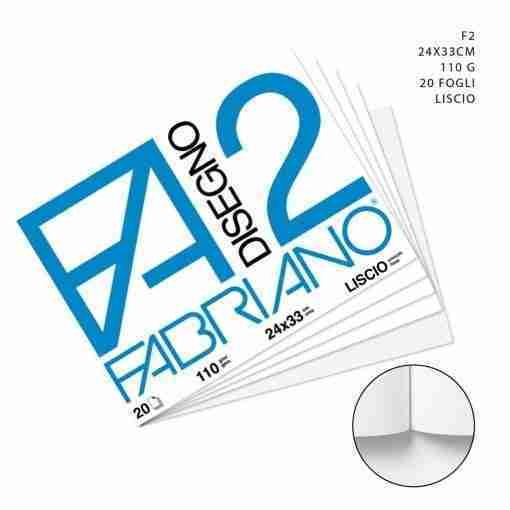 Fabriano Album F2 24x33cm 110g 20f Lisci