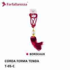 Farfallarossa Ferma Tende Da 1pz T-05 Bordeaux