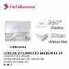 Farfallarossa Lenzuolo Completo Microfibra B-14-Y 2p 250*280