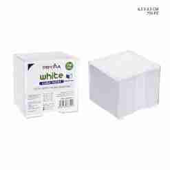 Pryma Cubo Porta Foglietti 85x85mm 750ff Bianco