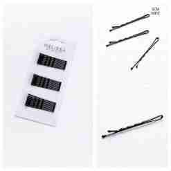 Melissa Mollette Capelli S/Nichel Nere 5cm 30pz