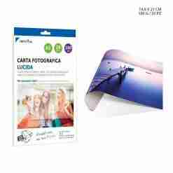Pryma Carta Fotografica Lucida A5 180g 20ff Bl.