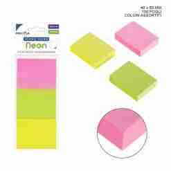 Pryma Stick Notes Neon 38x51mm 100ff 3pz Bl.