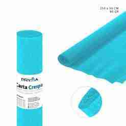 Pryma Carta Crespa 80g 50x250cm Celeste