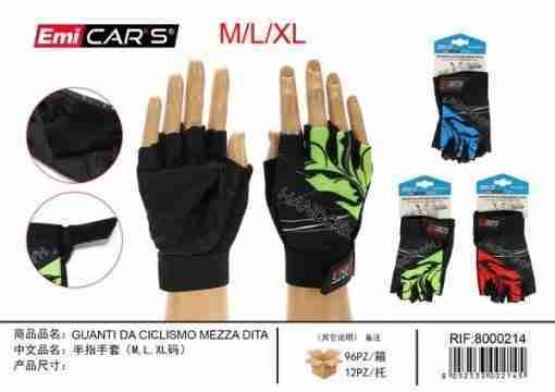 Emi Guanti Da Ciclismo Mezza Dita