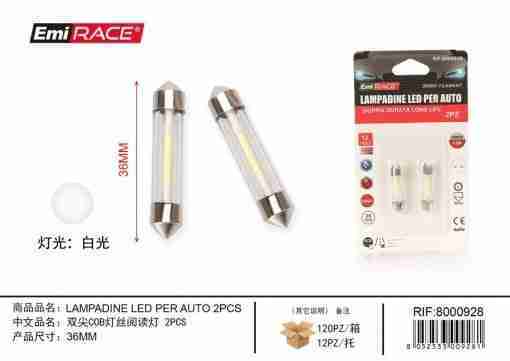 Emi Lampadine Led Per Auto 2pcs 36mm