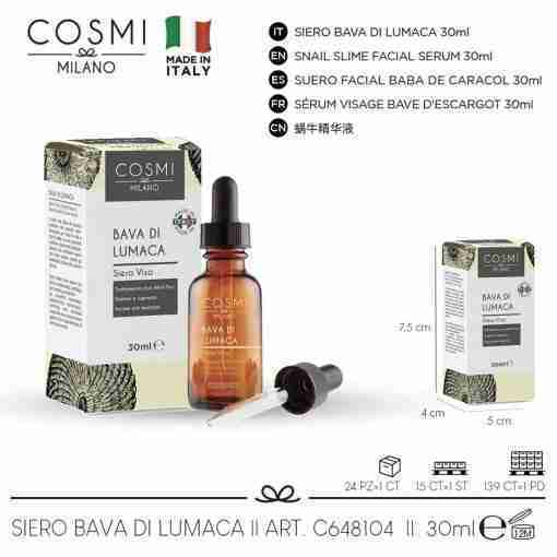 Cosmi Siero Bava Di Lumaca 30ml