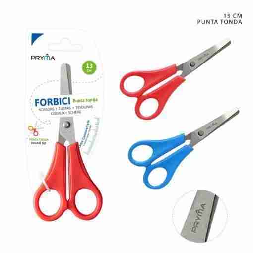Pryma Forbici 13cm P/Tonda Centimetrate Bl.