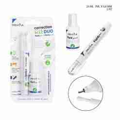 Pryma Correttore Pennello 20ml+Penna 0.8mm 7ml 2pz