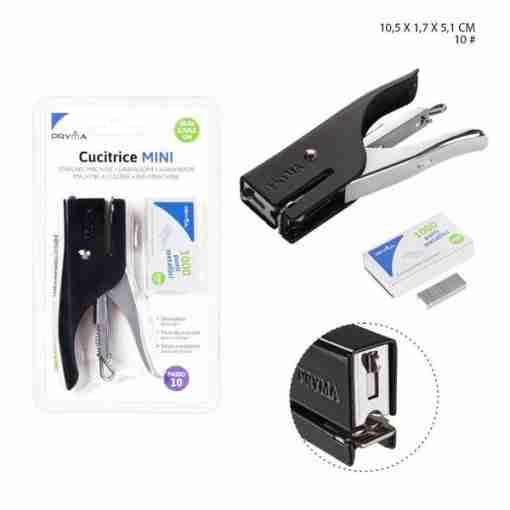 Pryma Cucitrice Met. Mini 10.5x1.7x5.1cm Nero Bl.