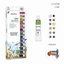Pryma Colore Acrilico 12ml 12pz Bl.