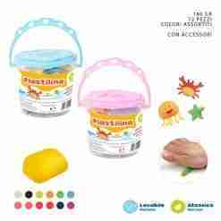 Pryma Plastilina Colorata 15g 12pz +4acc.
