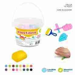 Pryma Plastilina Colorata 15g 16pz +4acc.