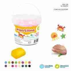 Pryma Plastilina Colorata 24g 16pz +4acc.