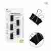 Pryma Clips Fermacarte 32mm 5pz Nero Bl.