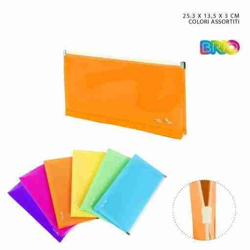 Pryma Brio Busta P/Docum.C/Cursore 25,3x13,5x3cm