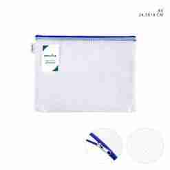 Pryma Busta P/Documenti Pvc C/Zip A5 24.5x18cm