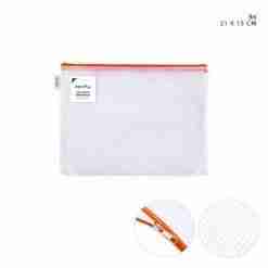 Pryma Busta P/Documenti Pvc C/Zip B6 21x15cm
