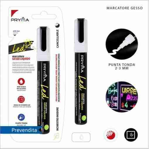 Pryma Marcat.Gesso Liquido P/Tonda 2-3mm Bianco