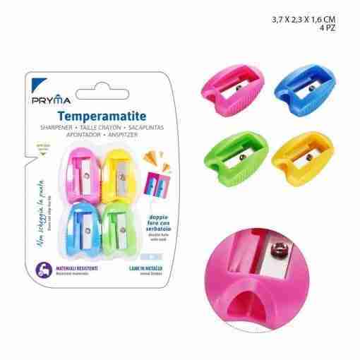 Pryma Temperino 1fori 37x23x16mm 4pz Bl.