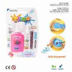 Pryma Set Slime Vinilica 60ml Fluo Rosa Bl.