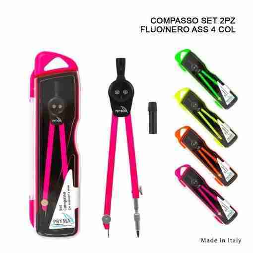 Pryma Compasso 2pz Fluo Bl.