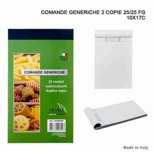 Pryma Comande Generiche 2 Copie 25/25 Fg 10x17cm