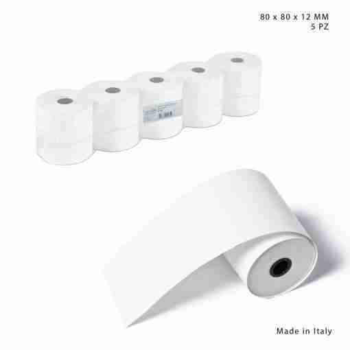 Pryma Rotolo Termico Cassa 80mmx80mx12mm 5pz